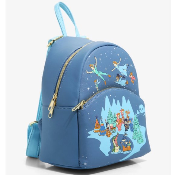 Loungefly Disney Peter Pan Never Land Mini Backpac main image 4